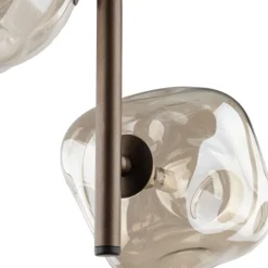 Lampa wisząca LAVA brązowa 3xG9 * TK Lighting New