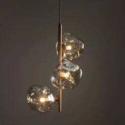 Lampa wisząca LAVA sabia beżowa 3xG9 * TK Lighting Online