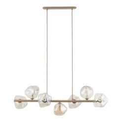 Lampa wisząca LAVA sabia beżowa 7xG9 * TK Lighting Hot