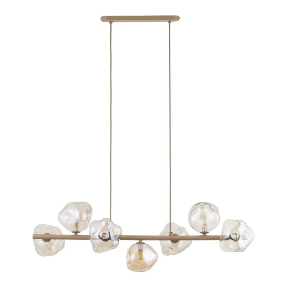 Lampa wisząca LAVA sabia beżowa 7xG9 * TK Lighting Hot