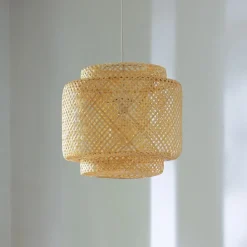 Lampa wisząca Liby bambusowa 40 cm * Atmosphera Clearance