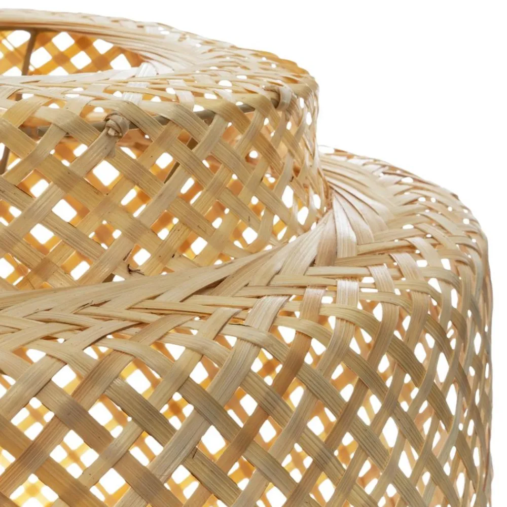 Lampa wisząca Liby bambusowa 40 cm * Atmosphera Clearance