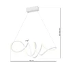 Lampa wisząca LOCA WHITE 56W LED * Eko-light Best