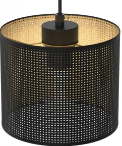 Lampa Wisząca LOFT SHADE Czarny Klosz z Tworzywa 5xE27 * Luminex Best