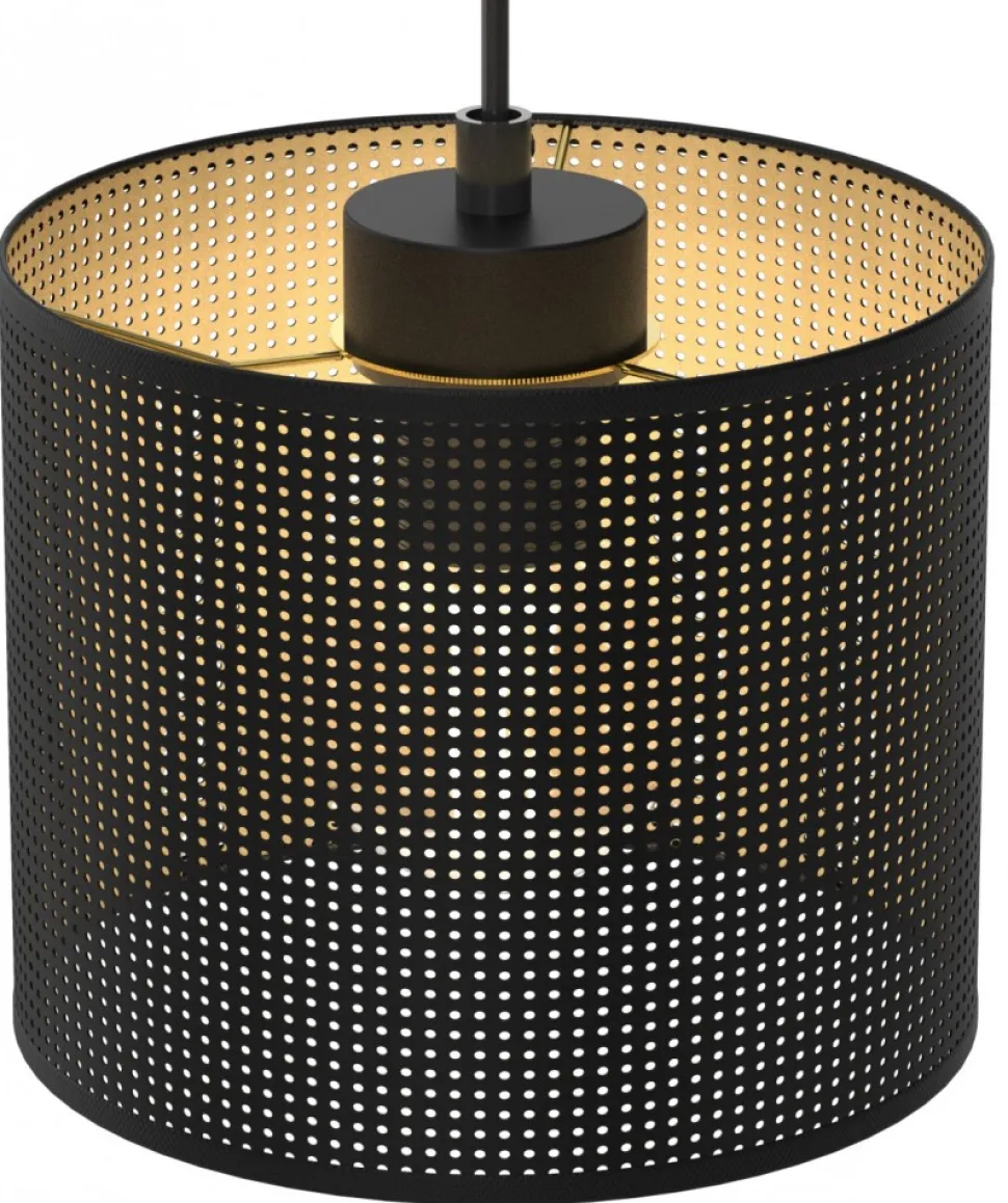 Lampa Wisząca LOFT SHADE Czarny Klosz z Tworzywa 5xE27 * Luminex Best