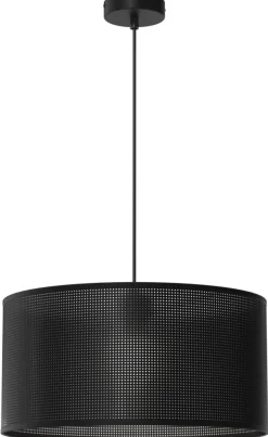 Lampa Wisząca LOFT SHADE Czarny Klosz z Tworzywa 1xE27 40cm