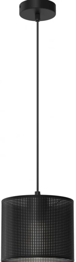 Lampa Wisząca LOFT SHADE Czarny Klosz z Tworzywa 1xE27 18cm