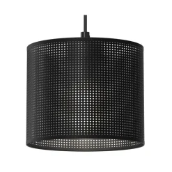 Lampa Wisząca LOFT SHADE Czarny Klosz z Tworzywa 1xE27 18cm