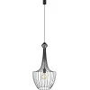 Lampa Wisząca LUKSOR Czarny Metalowy Klosz 1xE27 37cm * Nowodvorski Hot