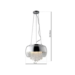 Lampa Wisząca LUNA 3xE14 LED * Eko-light Clearance