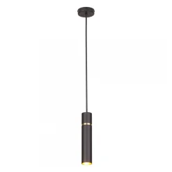 Lampa Wisząca LYNX Czarny Złoty 1xE14 6cm * Eko-light Outlet