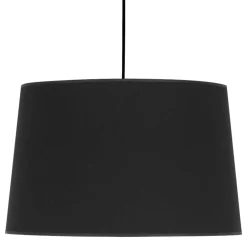 Lampa Wisząca MAJA Czarny Abażur 1xE27 45cm * TK Lighting Best