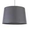 Lampa Wisząca MAJA Szary Abażur 1xE27 45cm * TK Lighting