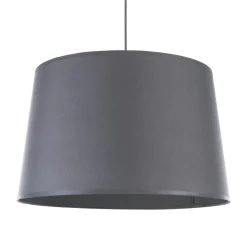 Lampa Wisząca MAJA Szary Abażur 1xE27 45cm * TK Lighting