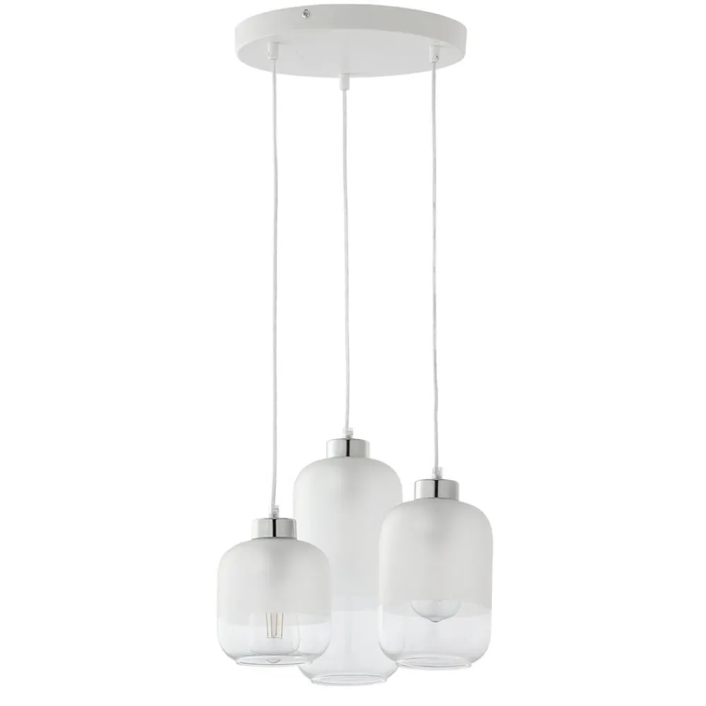 Lampa wisząca MARCO biała 3xE27 * TK Lighting