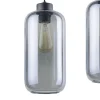 Lampa Wisząca MARCO Grafitowy Szklane Klosze 3xE27 * TK Lighting Clearance