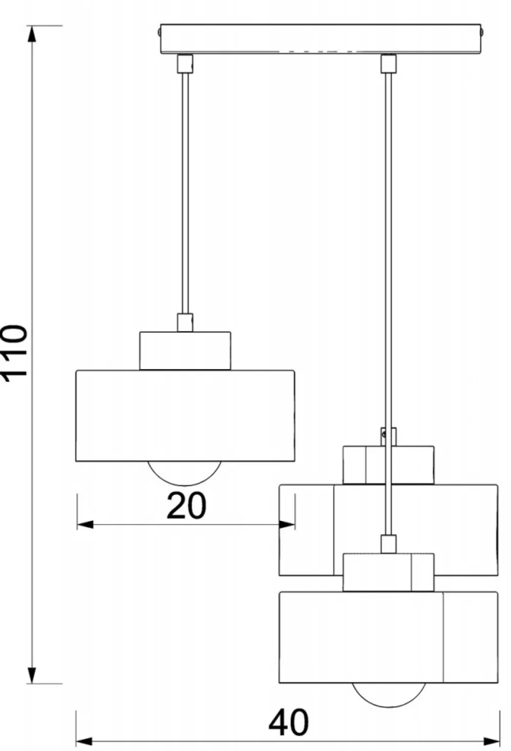 Lampa Wisząca MARTI Beżowy Złoty Metalowy Klosz 3xE27 Plafon * Luminex Outlet
