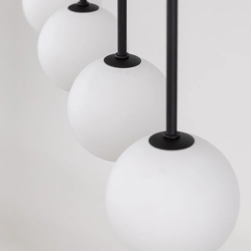 Lampa Wisząca MARTIN Biały Szklane Klosze 4xG9 * TK Lighting Clearance