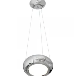Lampa Wisząca MERCURIO Srebrny 12W LED 28cm * Eko-light New