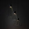 Lampa wisząca MODESTO czarna 3xGU10 koło * TK Lighting New