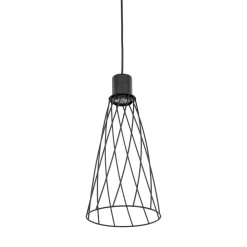 Lampa wisząca MODESTO czarna 1xGU10 19 cm * TK Lighting Clearance