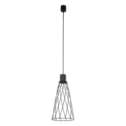 Lampa wisząca MODESTO czarna 1xGU10 19 cm * TK Lighting Clearance