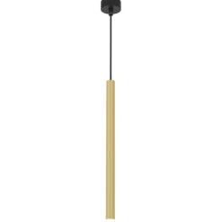 Lampa Wisząca MONZA Czarny Złoty 1xG9 * Eko-light Best