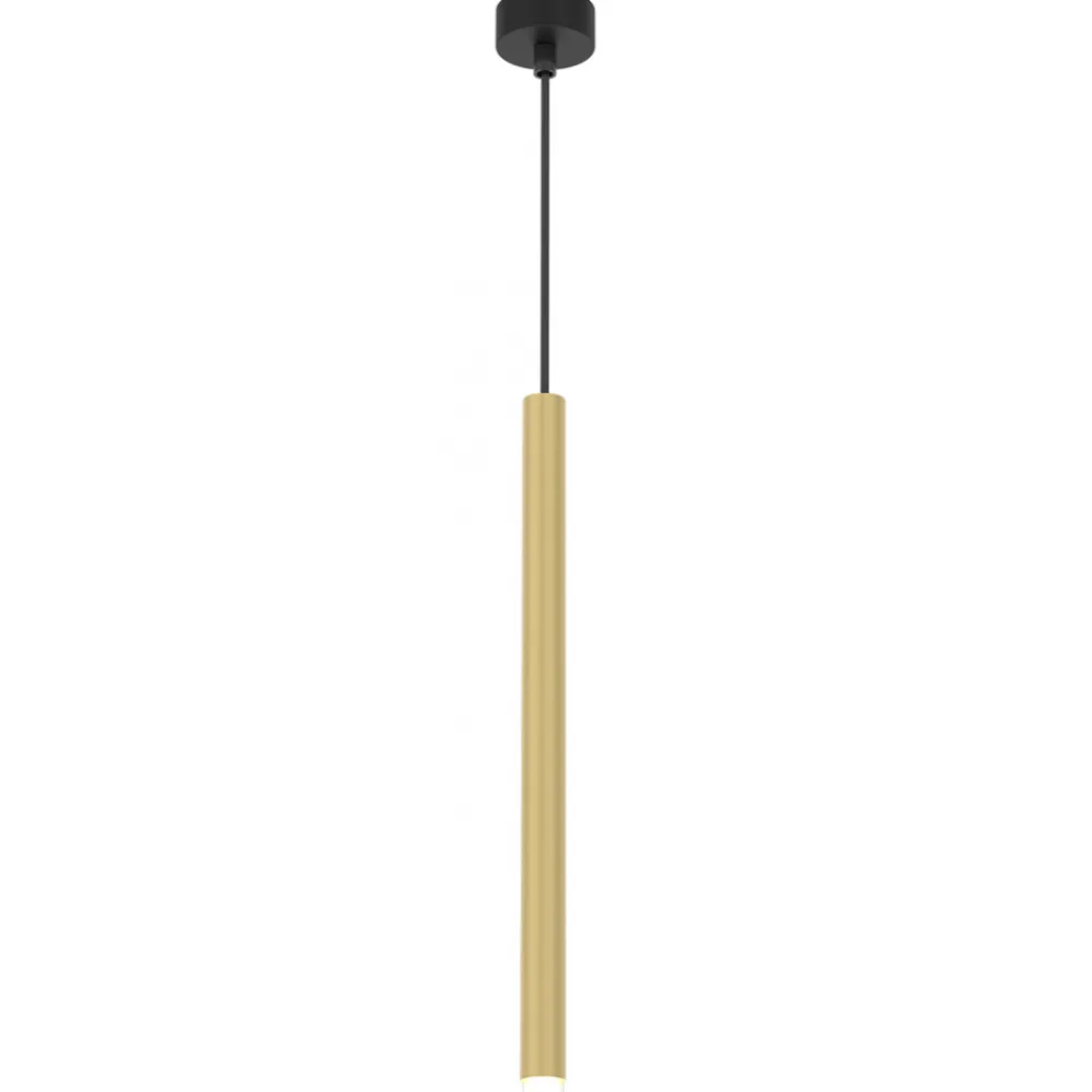 Lampa Wisząca MONZA Czarny Złoty 1xG9 * Eko-light Best