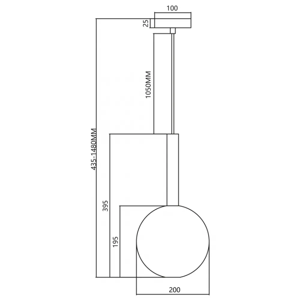 Lampa Wisząca NIKO Złoty Transparentny Szklany Klosz 1xG9 20cm * Eko-light