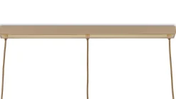 Lampa Wisząca Noa Beżowa 3xE27 75 cm * HowHomely Clearance