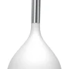 Lampa Wisząca NOAK Biały Srebrny Metalowy Klosz 3xE27 * Luminex