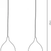 Lampa Wisząca NOAK CLASSIC Czarny Biały Metalowy Klosz 2xE27