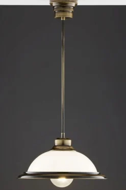 Lampa wisząca OPAL mosiądz patynowany 36 cm 1xE27 * Jupiter Discount