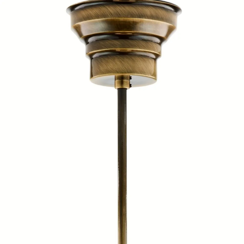 Lampa wisząca OPAL mosiądz patynowany 36 cm 1xE27 * Jupiter Discount