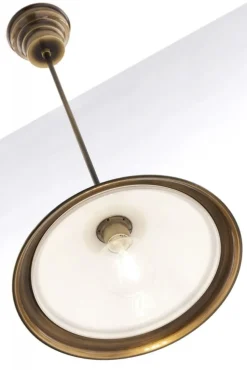 Lampa wisząca OPAL mosiądz patynowany 36 cm 1xE27 * Jupiter Discount
