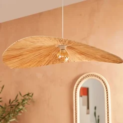 Lampa wisząca Orane beżowa 78 cm * Atmosphera Sale