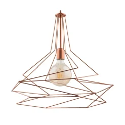 Lampa Wisząca ORO Miedziany 1xE27 56 cm * Jupiter Clearance