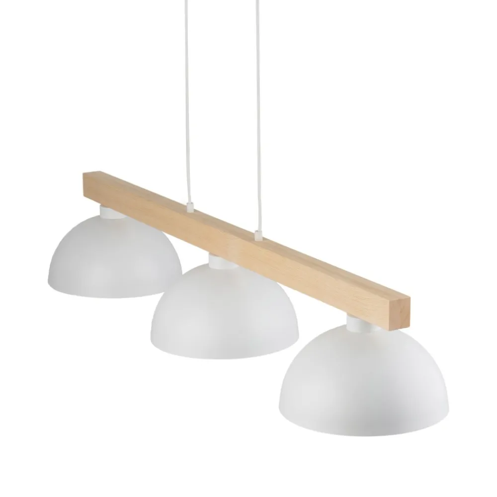 Lampa Wisząca OSLO Biały Metalowe Klosze 3xE27 * TK Lighting Hot
