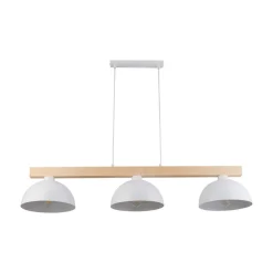 Lampa Wisząca OSLO Biały Metalowe Klosze 3xE27 * TK Lighting Hot