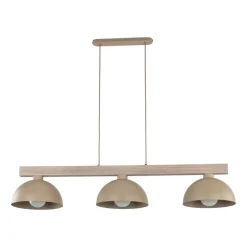 Lampa wisząca OSLO sabia beżowa 3xE27 * TK Lighting Best