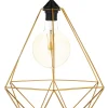Lampa wisząca Paris Diamond 35 cm miedź * HowHomely Best