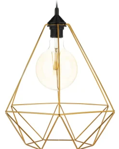 Lampa wisząca Paris Diamond 35 cm miedź * HowHomely Best