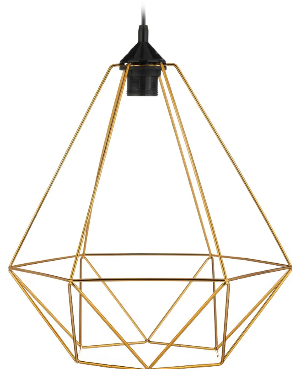 Lampa wisząca Paris Diamond 35 cm miedź * HowHomely Best