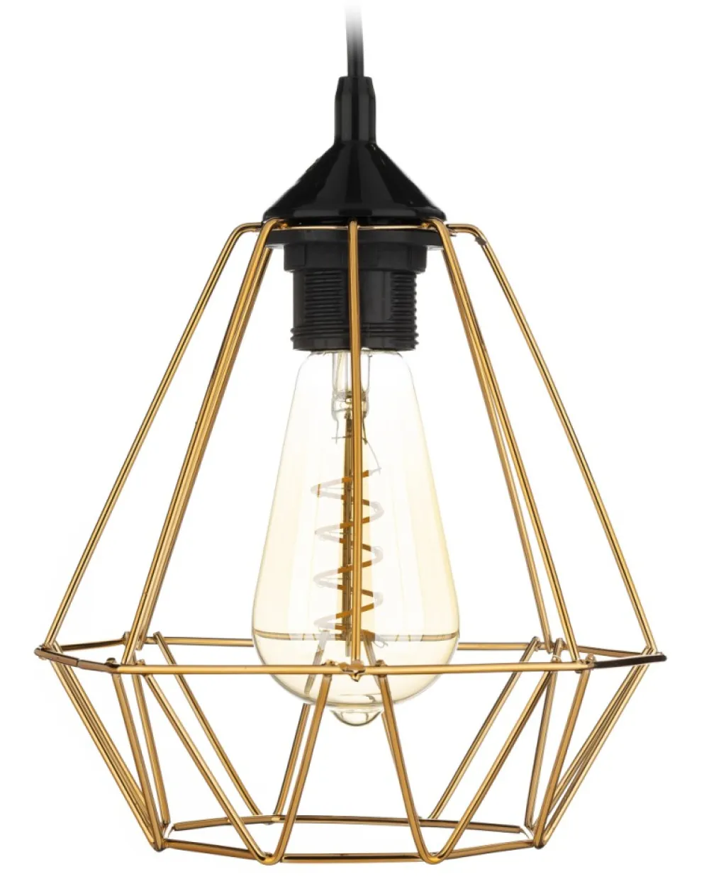 Lampa wisząca Paris Diamond 19 cm miedź * HowHomely Clearance