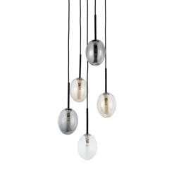 Lampa wisząca PEARL czarna 5xG9 * TK Lighting Discount