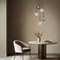 Lampa wisząca PEARL czarna 5xG9 * TK Lighting Discount