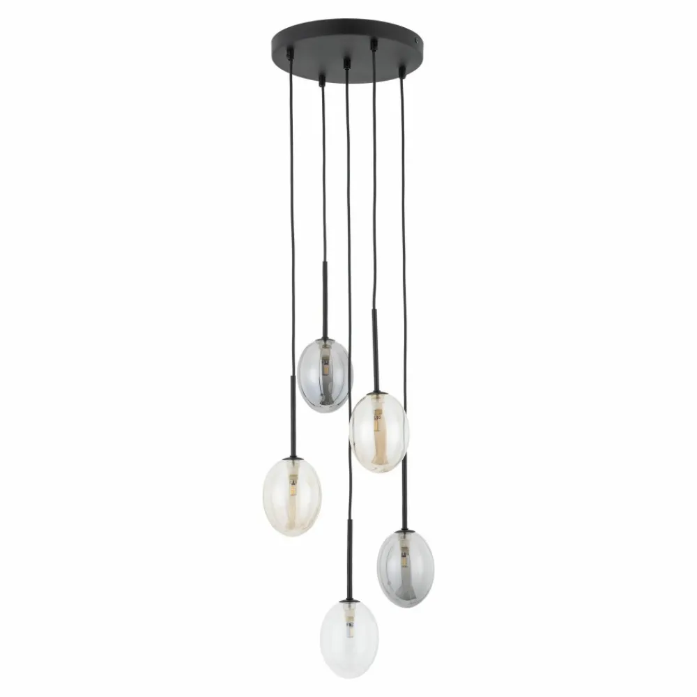 Lampa wisząca PEARL czarna 5xG9 * TK Lighting Discount
