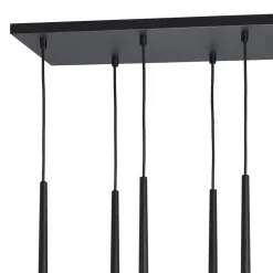 Lampa Wisząca PIANO Czarny 6xG9 * TK Lighting Outlet