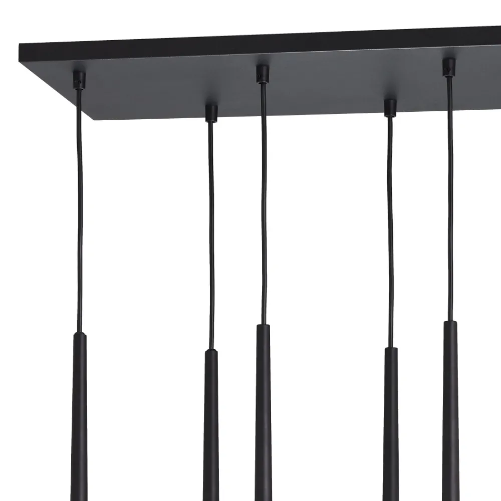 Lampa Wisząca PIANO Czarny 6xG9 * TK Lighting Outlet