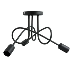 Lampa wisząca Pig Tail czarna potrójna * Bodek Clearance